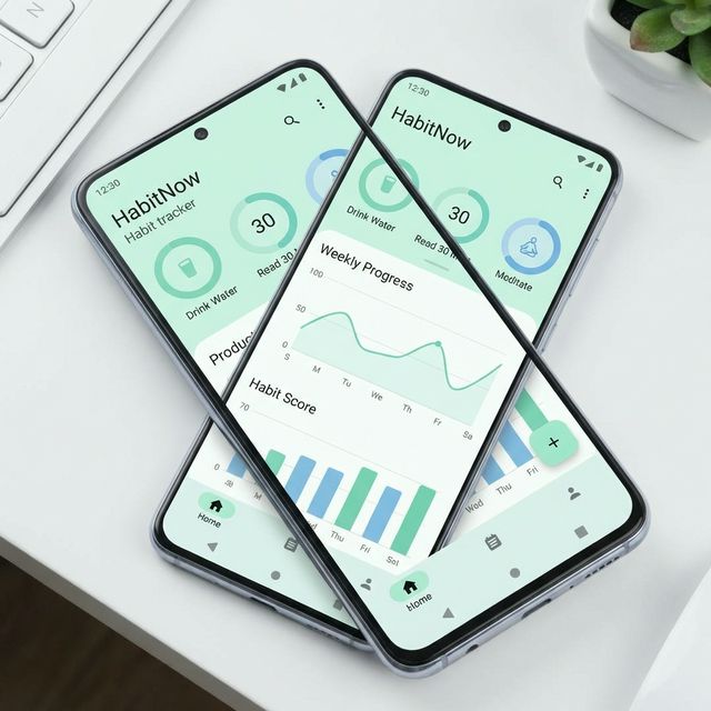 Android Habit Tracker - Material Design productivity app by GOWTHAM